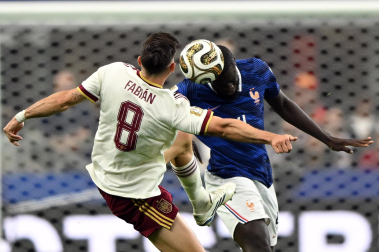 Fotos del partido de semifinales Francia - España