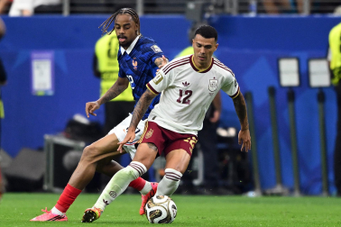 Fotos del partido de semifinales Francia - España