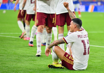 Fotos del partido de semifinales Francia - España