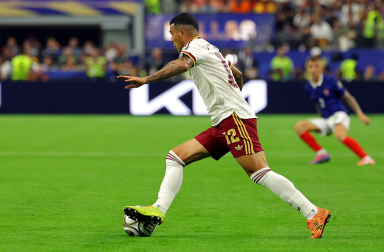 Fotos del partido de semifinales Francia - España