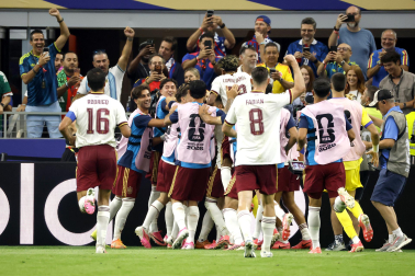 Fotos del partido de semifinales Francia - España