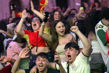 Fotos del partido de semifinales Francia - España