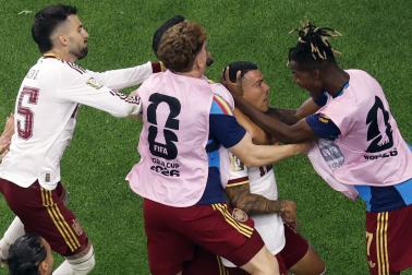 Fotos del partido de semifinales Francia - España