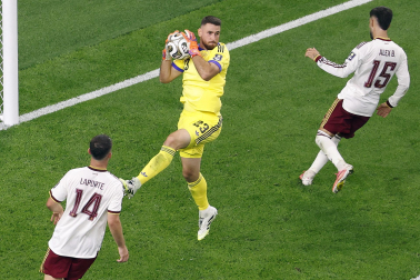 Fotos del partido de semifinales Francia - España