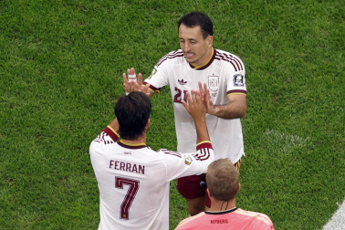 Fotos del partido de semifinales Francia - España