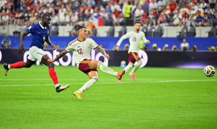 Fotos del partido de semifinales Francia - España