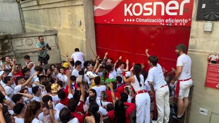 Encierro de la villavesa