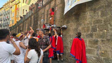 Encierro de la villavesa