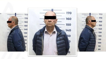 Fotografías de la ficha policial del empresario pamplonés, tras ser detenido el pasado 14 de julio