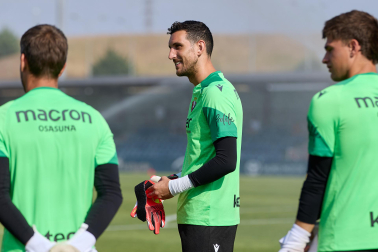 Foto del entrenamiento de Osasuna de este 16 de julio de 2026