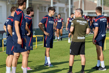 Foto del entrenamiento de Osasuna de este 16 de julio de 2026