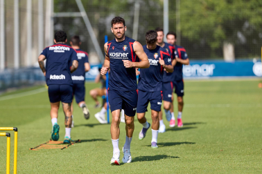 Foto del entrenamiento de Osasuna de este 16 de julio de 2026