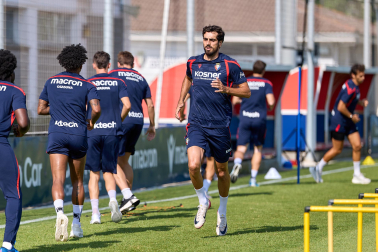 Foto del entrenamiento de Osasuna de este 16 de julio de 2026