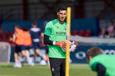 Foto del entrenamiento de Osasuna de este 16 de julio de 2026