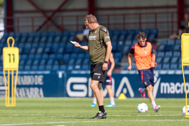 Foto del entrenamiento de Osasuna de este 16 de julio de 2026