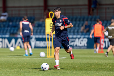 Foto del entrenamiento de Osasuna de este 16 de julio de 2026