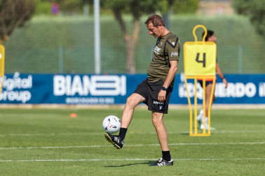 Foto del entrenamiento de Osasuna de este 16 de julio de 2026