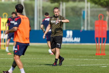 Foto del entrenamiento de Osasuna de este 16 de julio de 2026