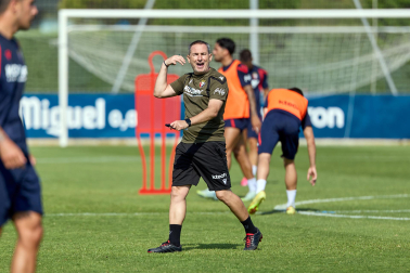 Foto del entrenamiento de Osasuna de este 16 de julio de 2026