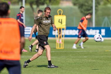 Foto del entrenamiento de Osasuna de este 16 de julio de 2026