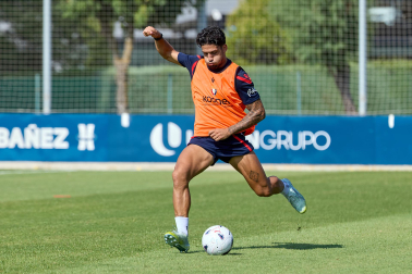 Foto del entrenamiento de Osasuna de este 16 de julio de 2026