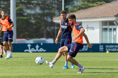 Foto del entrenamiento de Osasuna de este 16 de julio de 2026