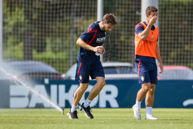 Foto del entrenamiento de Osasuna de este 16 de julio de 2026