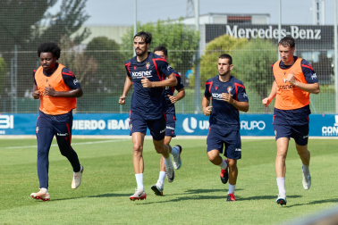 Foto del entrenamiento de Osasuna de este 16 de julio de 2026