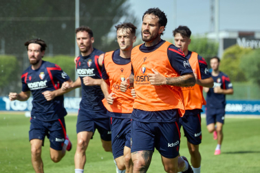 Foto del entrenamiento de Osasuna de este 16 de julio de 2026