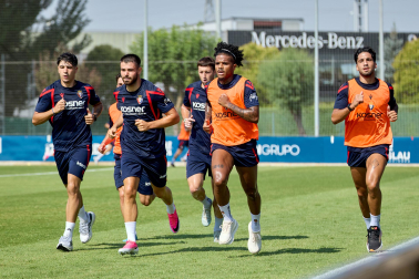 Foto del entrenamiento de Osasuna de este 16 de julio de 2026