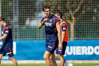 Foto del entrenamiento de Osasuna de este 16 de julio de 2026