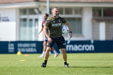Foto del entrenamiento de Osasuna de este 16 de julio de 2026