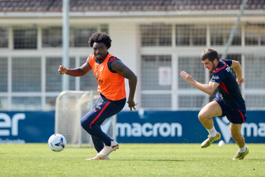Foto del entrenamiento de Osasuna de este 16 de julio de 2026