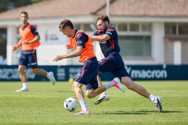 Foto del entrenamiento de Osasuna de este 16 de julio de 2026