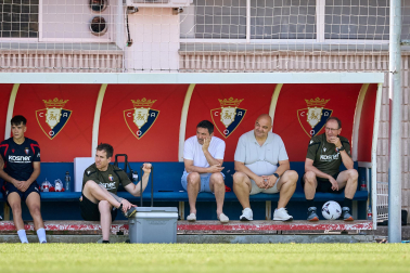 Foto del entrenamiento de Osasuna de este 16 de julio de 2026