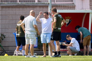 Foto del entrenamiento de Osasuna de este 16 de julio de 2026