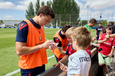 Los jugadores rojillos continúan de pretemporada con una nueva sesión este viernes, 17 de julio