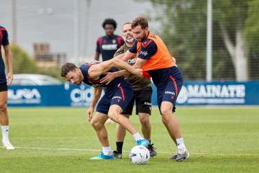 Los jugadores rojillos continúan de pretemporada con una nueva sesión este viernes, 17 de julio