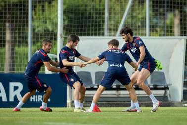 Los jugadores rojillos continúan de pretemporada con una nueva sesión este viernes, 17 de julio