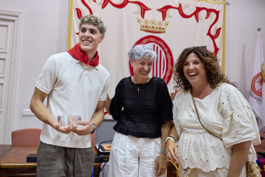 Fotos del homenaje sorpresa de Sangüesa a Adrián Sola