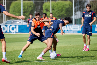 Fotos del entrenamiento de Osasuna de este sábado en Tajonar