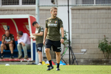 Fotos del entrenamiento de Osasuna de este sábado en Tajonar