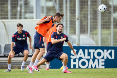 Fotos del entrenamiento de Osasuna de este sábado en Tajonar
