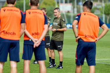 Fotos del entrenamiento de Osasuna de este sábado en Tajonar