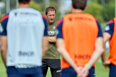 Fotos del entrenamiento de Osasuna de este sábado en Tajonar