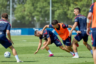 Fotos del entrenamiento de Osasuna de este sábado en Tajonar