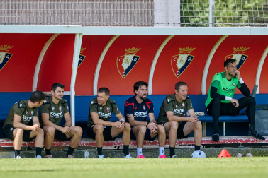 Fotos del entrenamiento de Osasuna de este sábado en Tajonar