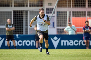 Fotos del entrenamiento de Osasuna de este sábado en Tajonar
