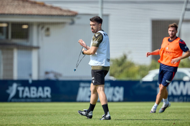 Fotos del entrenamiento de Osasuna de este sábado en Tajonar