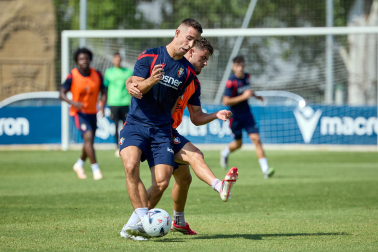 Fotos del entrenamiento de Osasuna de este sábado en Tajonar